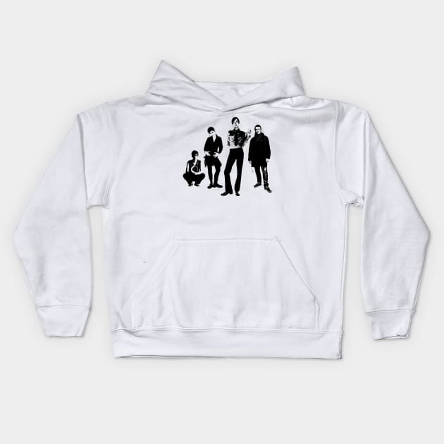 Britpop Kids Hoodie by haunteddata